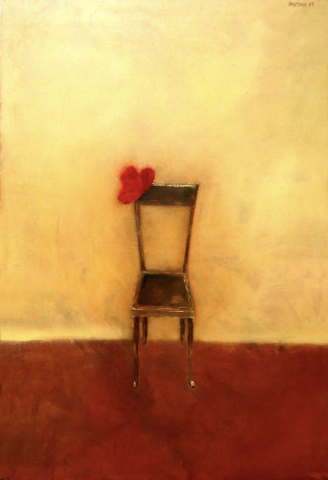 Бройтман Израиль . Chair with a Red Hat №2