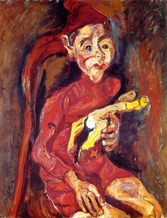 ("Ребенок с игрушкой", 1919).