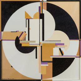 Дулькина Галина. Круг библиофила ( 80x80 см / холст / масло / 2025 г. )