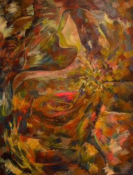 Rubinstein  Oleg. Медитация ( 90x120 см / холст / масло / 2010 г. )