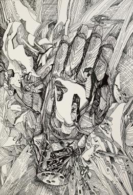 Rubinstein  Oleg. Реверанс Дюреру ( 21x29 см / бумага / другое / 2013 г. )
